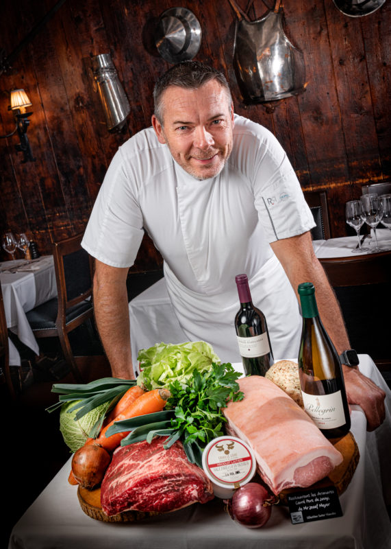 Frédéric Mongin | Restaurant Les Armures